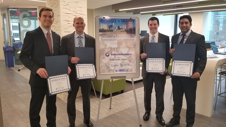 Katz Students Win First Place at Sustainability Case Competition